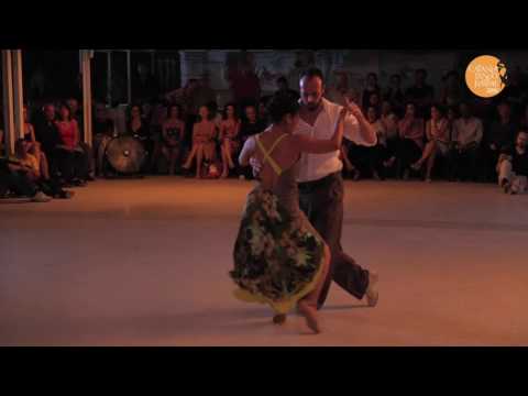  Pablo Rodriguez  and  Corina Herrera  are  dancing  at  Catania Tango Festival  in  2016