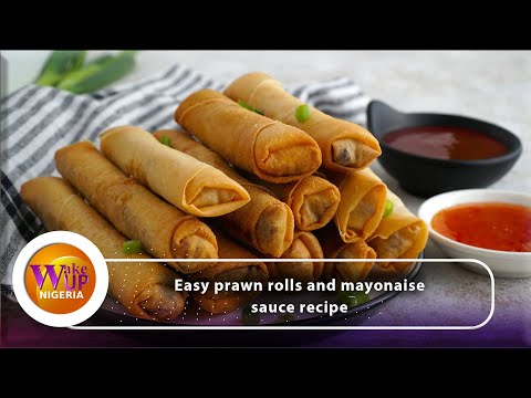 The Best Crispy Shrimp Spring Rolls Recipe | Easy Prawn Rolls