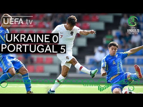 #U19 EURO highlights: Ukraine 0-5 Portugal