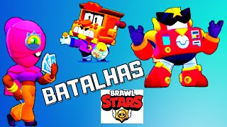BATALHAS PICAS com Brawllers no Brawl Stars Testando Brawller