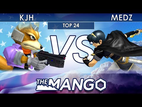 The Mang0 3 - HLC | KJH (Fox) VS Medz (Marth) - SSBM - Top 24