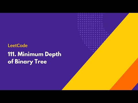 Minimum Depth Of Binary Tree Leetcode 111 Dfs With Recursion Java Solution