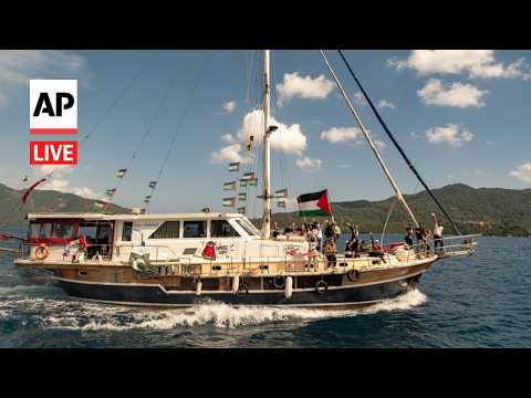 LIVE: Flotilla of boats attempt to break the Gaza blockade
