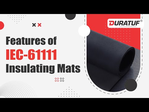 Features of Electrical Insulating Mats IEC 61111 | Duratuf