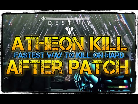ATHEON AFTER PATCH! Destiny HARD RAID LEVEL 30 Gameplay Walkthrough Vault of Glass Boss Fight