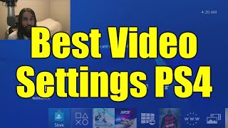 How to Adjust Video Settings on PS4 | Best Video Settings PS4