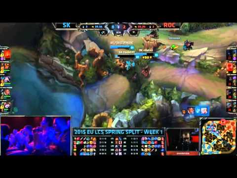 SK Gaming vs ROCCAT - HIGHLIGHTS - EU LCS Spring 2015 - W1D1 - Season 2015 - League of Legends