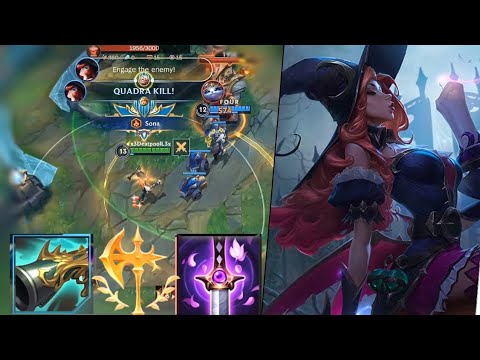 ADC Miss Fortune Is Broken In Wild Rift | Patch 4.3 New ADC Build Guide  Gameplay !