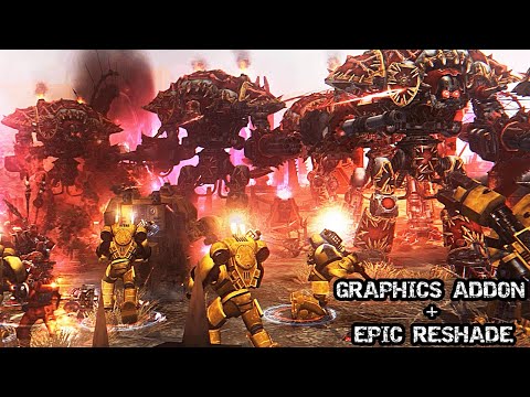 UNIFICATION MOD 2021 | Primaris Imperial Fists vs World Eaters! - WH40K: Dawn of War: Soulstorm