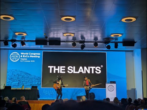 The Slants in Naples, Italy