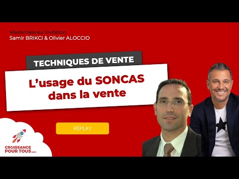 L'usage du SONCAS dans la vente - Masterclass