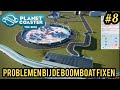Problemen bij de boomboat fixen! - Planetcoaster #8