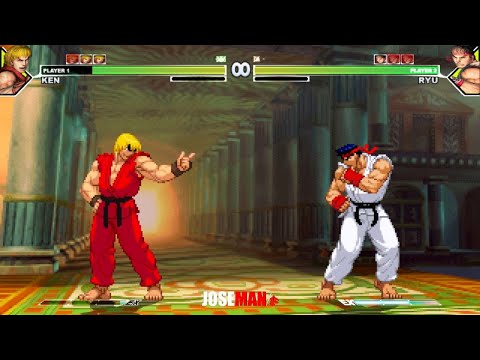 Ken vs Ryu Showdown: The Legendary Street Fighter Duel!