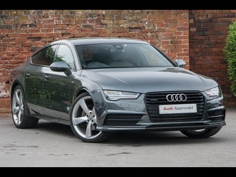 YD15TGE AUDI A7 SPORTBACK TDI QUATTRO S LINE BLACK ED GREY 2015