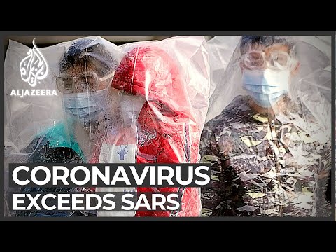 China death toll passes that of SARS outbreak