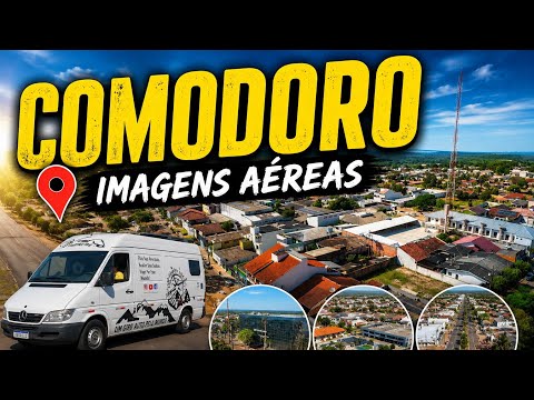 CONHEÇA A CIDADE DE COMODORO/MT imagens aéreas EP 03