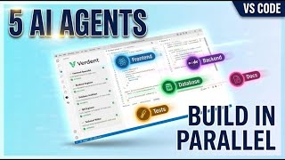 I Built a Full-Stack App in 8 Minutes Using 5 AI Agents | Verdent Parallel Development