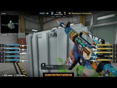 CSGO POV MIBR brnz4n (20/4) vs Davenport University (Nuke) @ Esl Challanger League Season 42 NA