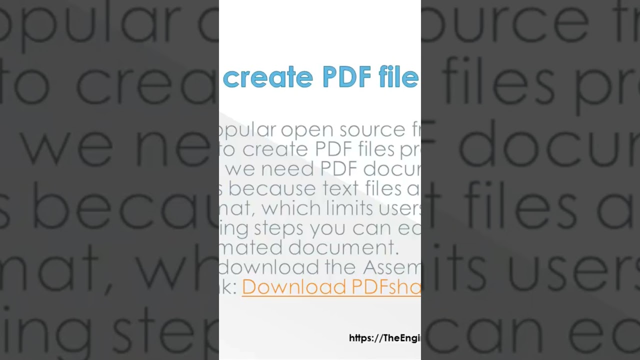 094 - How to create PDF file from Text file in C#