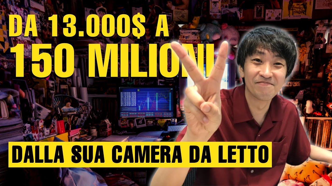 Il Day Trader LEGGENDA del Giappone: $12 Milioni in una Notte !