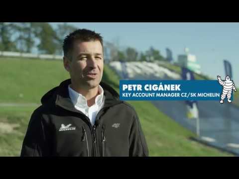 Testování pneumatik Michelin