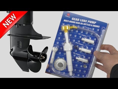 Универсальный насос для замены редукторного масла в лодочном моторе