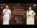 Enna Sugam Live Performance Idli Kadai Dhanush Shweta Mohan GV Prakash Kumar