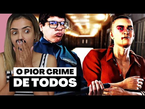 REACT: Games EduUu | O GUARDA MAIS RUIM DA PRISÃO! - Prison Simulator