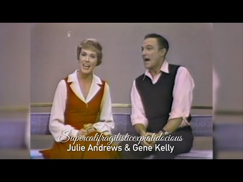 Supercalifragilisticexpialidocious (1965) - Julie Andrews, Gene Kelly