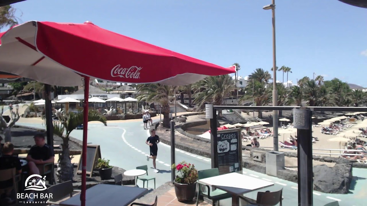 Live webcam view of Costa Teguise Beach Bar