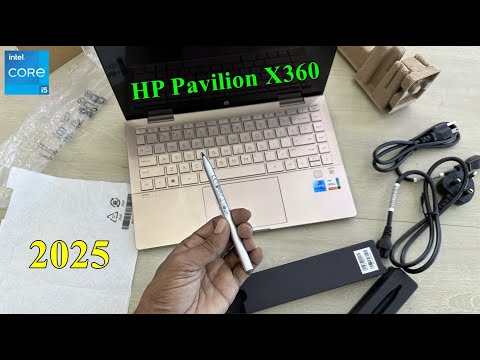 HP Pavilion x360 2025 Testbericht | 14-ek1114TU Intel Core i5-1335U 8GB Ram 512GB NVMe SSD | Rosé...
