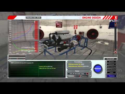 Automation Game - V8 10.9L XP 40V DOHC Turbo Engine with 2165 HP & 2083 Nm