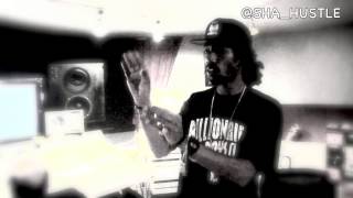 Sha Hustle - Feening For It (in studio)