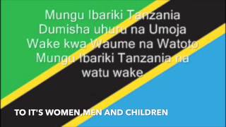 TANZANIA NATIONAL ANTHEM-Swahili and English version