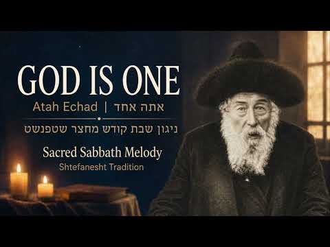 God Is One | Atah Echad | Sacred Sabbath Song from Shtefanesht