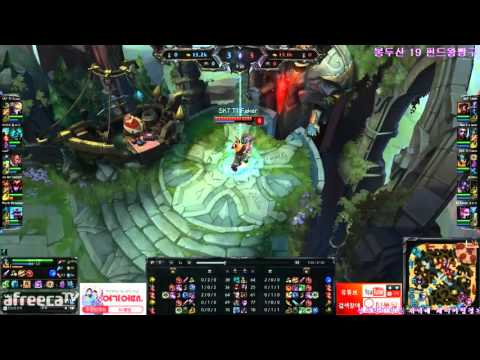 SKT T1 Faker Olaf vs Hecarim