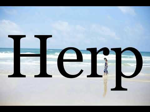 How To Pronounce Herp🌈🌈🌈🌈🌈🌈Pronunciation Of Herp