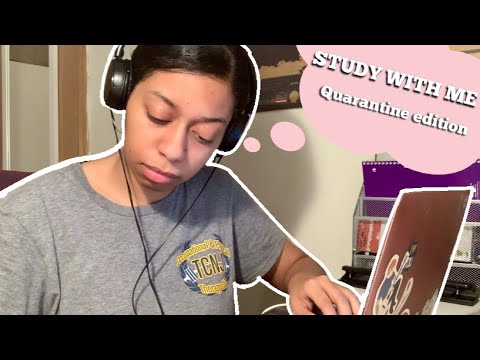 STUDY WITH ME | timed Pomodoro session with breaks and study music