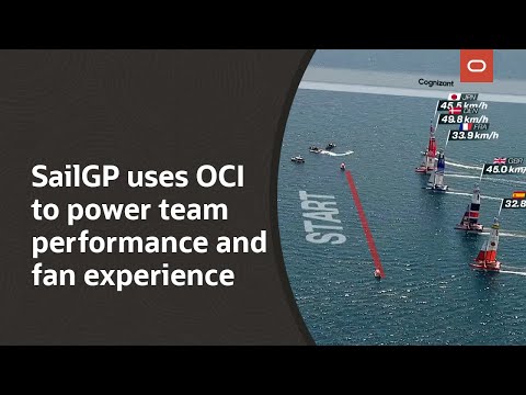 SailGP uses OCI to power team performance and fan experience