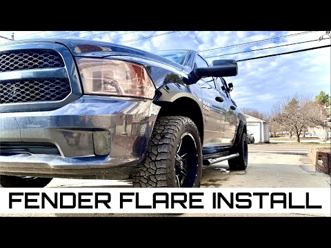 Truck Pocket Style Fender Flare Install