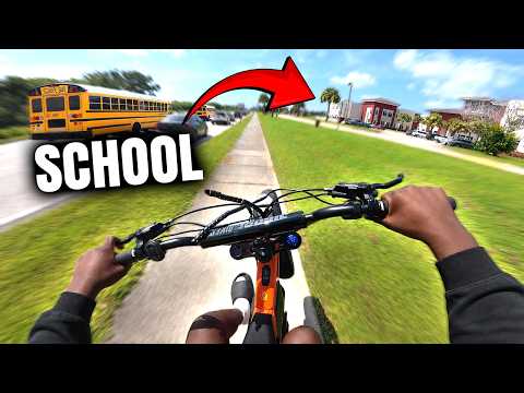 I Took My $1,700 E-Bike To School!