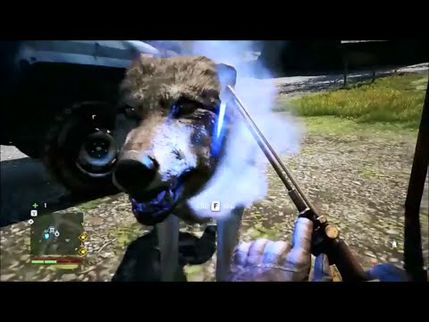 Far Cry 4 Funny Moments 1 - WOLF ATTACK