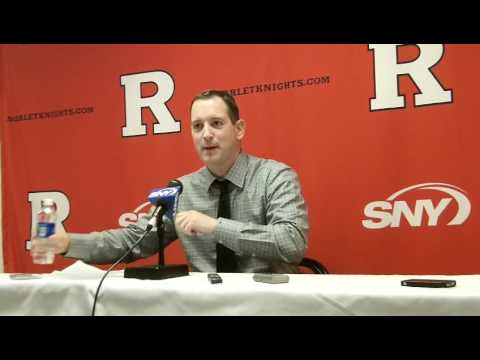 Rutgers head coach Mike Rice's Notre Dame post-game presser