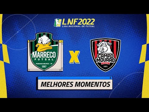 MARRECO 5 X 2 CAMPO MOURÃO | MELHORES MOMENTOS | 17ª RODADA DA LNF 2022