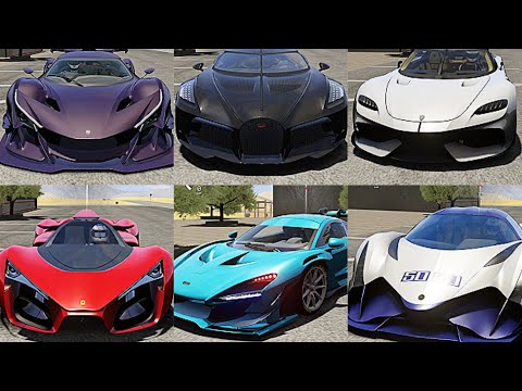 TOP SPEED TEST: Intensa Emozione, Devel Sixteen, Voiture Noire, Koeni Gemera, McLaren Senna and more