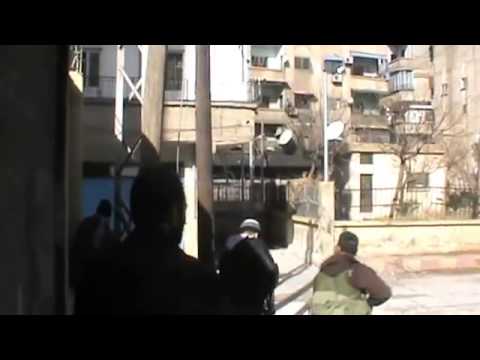 اشتباكات بين كتيبة عمر بن عبد العزيز  وقوات النظام في مخيم اليرموك