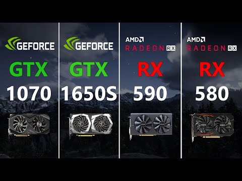 GTX 1070 vs GTX 1650 SUPER vs RX 590 vs RX 580 8GB Test in 7 Games