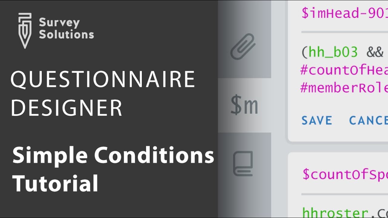 Simple Conditions Tutorial