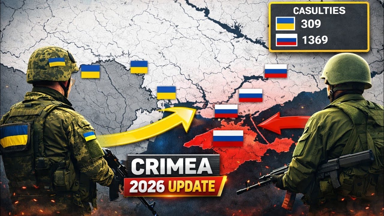 CRIMEA MAPPED: How Russia Took Control of Crimea| Ukraine–Russia War | World Map | Map Animation 