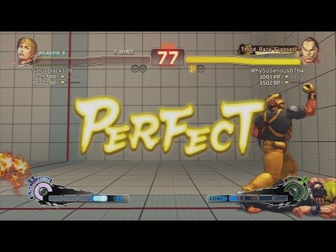 SSF4AE 2013 - Dan (WhySoSerious) Perfect Round Vs Cody (Sirius_Black)